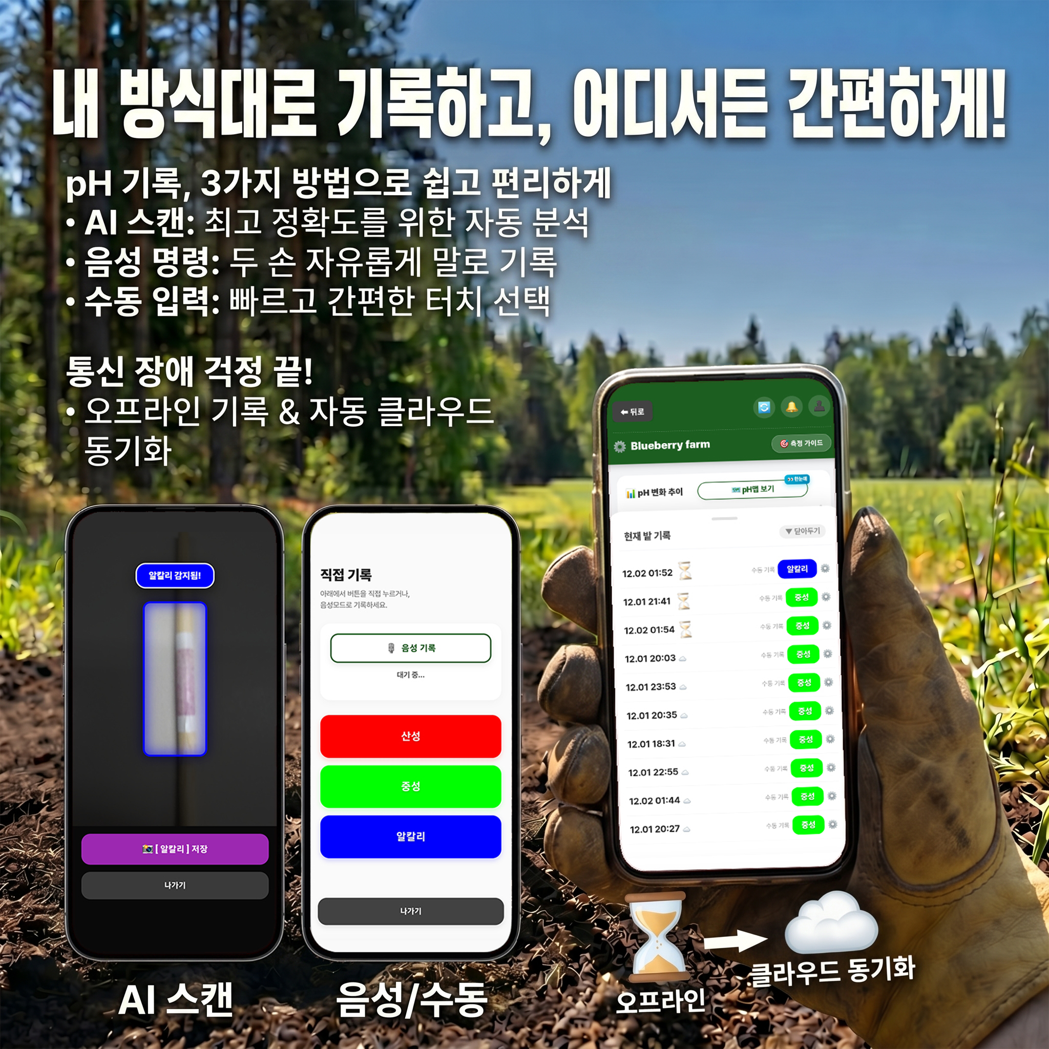 농업용 토양 pH 측정기 산도바로 프로 제품 이미지 6