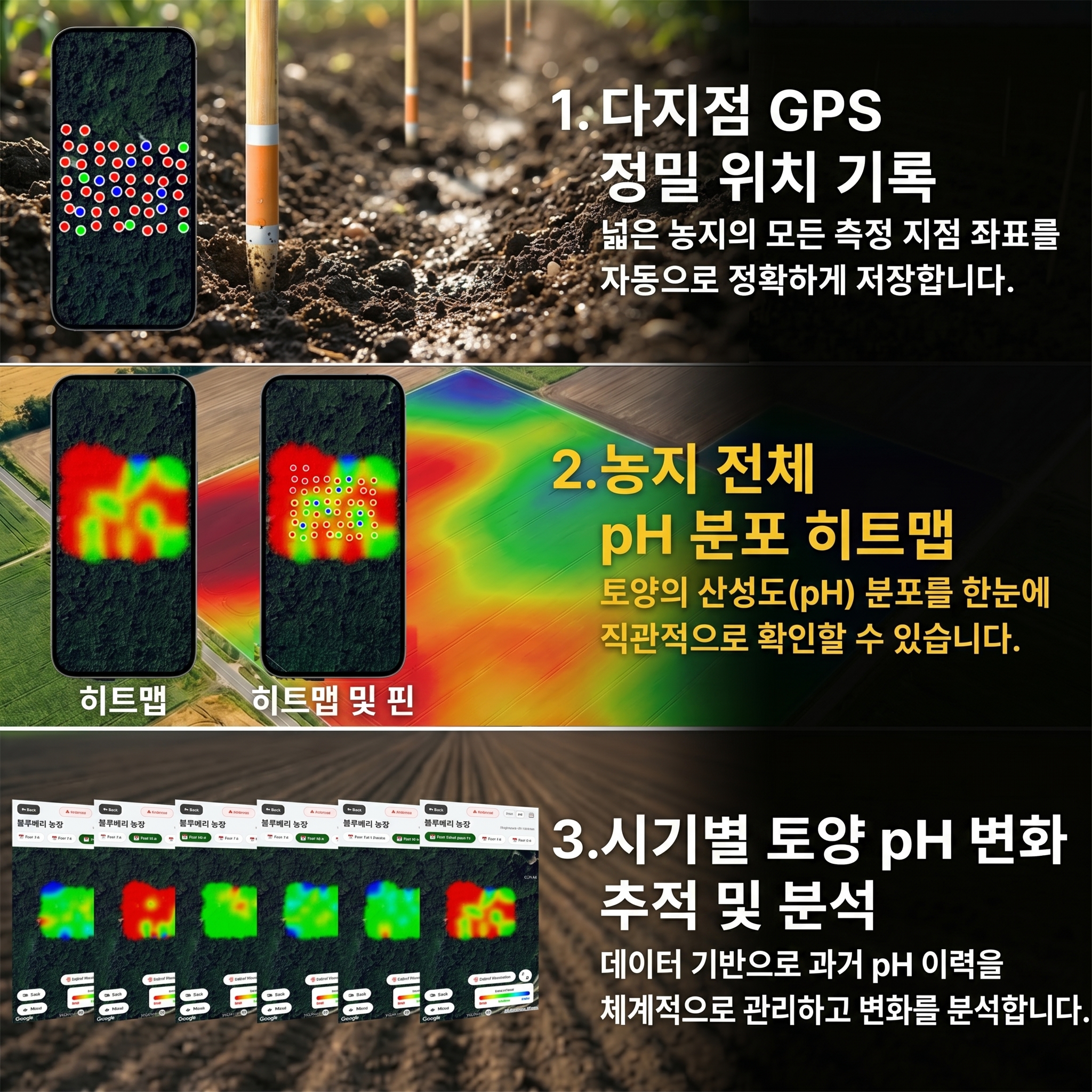 농업용 토양 pH 측정기 산도바로 프로 제품 이미지 7